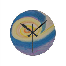 Changing Times Round Wall Clock