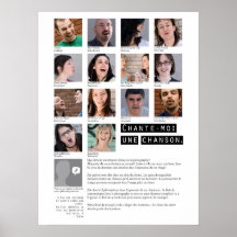 Chante-moi une chanson poster