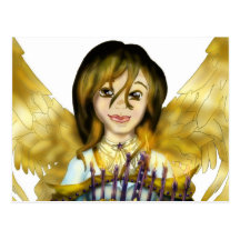 Chanukah Angel Post Cards