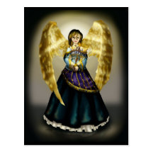 Chanukah Angel Post Cards