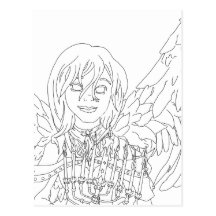 Chanukah Angel Postcards