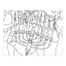 Chanukah Angel Postcards