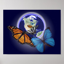 Chaos and the Butterfly Print