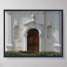 Chapel White Poster