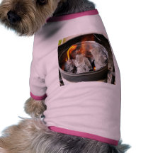Charcoal Chimney Starter Doggie Shirt