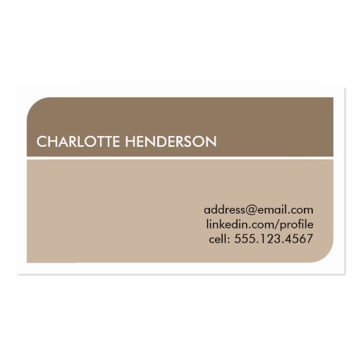 Charcoal grey smart student employment resume card business cards