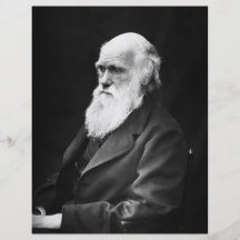 Charles Darwin Portrait Flyer