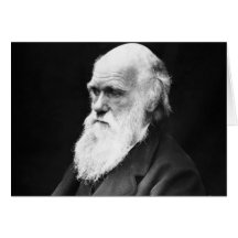 Charles Darwin Portrait Greeting Card