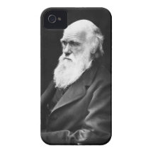 Charles Darwin Portrait iPhone 4 Case-Mate Case