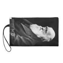 Charles Darwin Portrait Wristlet Purses