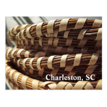 Charleston Sweetgrass Baskets Postcard