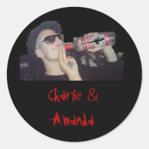 charlie and amanda 16, Charlie & Amanda Sticker