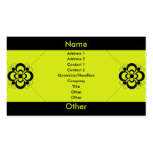Charlize - Jalapeno Business Card Templates