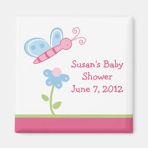 Charlotte Garden/Flower 2 Magnet/Keepsake/ Favour