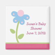 Charlotte Garden/Flower Magnet/Keepsake/ Favour