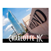 Charlotte NC Postcard