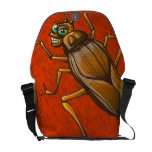 Charming Cockroach Messenger Bag