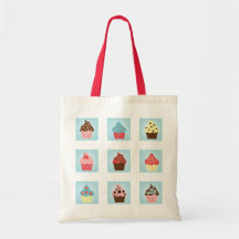 Charming Cupcakes Tote Bags