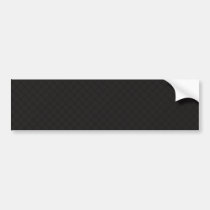 Charming grey flowers with long heart on black bac bumper stickers