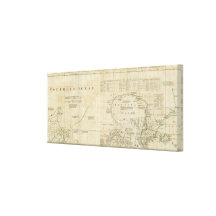 Chart containing part of the Icy Sea Stretched Canvas Print
