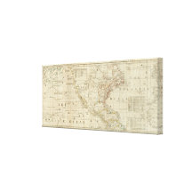 Chart containing the Coasts of California Canvas Print
