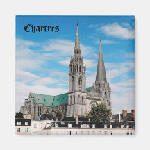 Chartres Cathedral Refrigerator Magnets