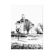 Chase County History Canvas Print