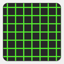 "Chase The Dots" Square Stickers
