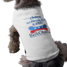 Chase the dream, not a car! dog clothing