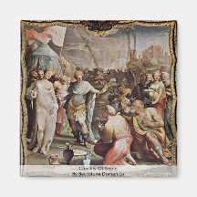 Chastity Of Scipio By Beccafumi Domenico Magnet