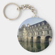 Chateau, Chenonceau, Indre/Loir, France Keychain