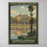 Chateau d'Amboise Poster