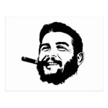 Che Guevara with Cigar Portrait Postcard