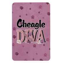 Cheagle DIVA Rectangle Magnet