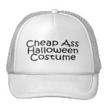 Cheap Ass Halloween Costume Black Mesh Hat