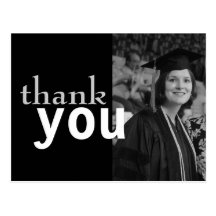 Cheap Graduation Thank You Card Post Card