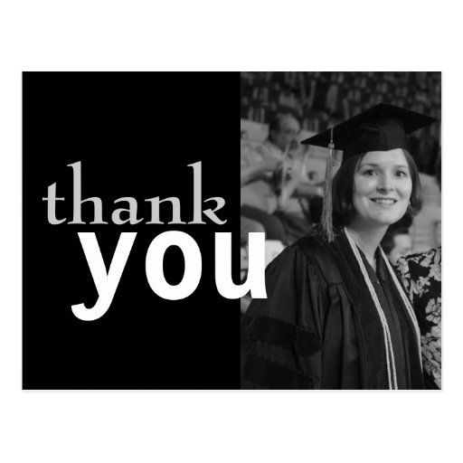 Cheap Graduation Thank You Card Post Card
