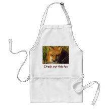 Check out this fox apron