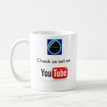 check us out on youtube mug