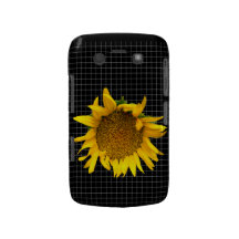 Checked Sunflower case Blackberry Bold Case
