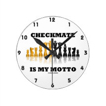 Checkmate Is My Motto (Reflective Chess Set)