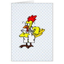 Cheech Chicken Greeting Card