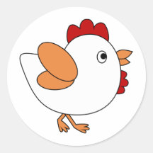 Cheeky Chicken Stickers