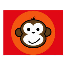 Cheeky Monkey Post Cards
