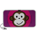Cheeky Monkey Speaker [hot pink+purple]