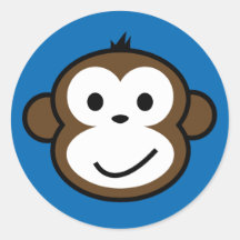 Cheeky Monkey Stickers