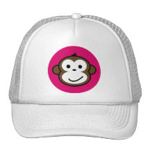 Cheeky Monkey Trucker Hat