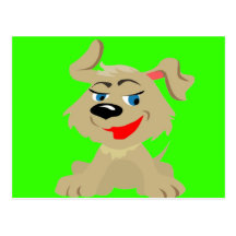 cheeky puppy postcards