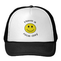 Cheeky Smiley Mesh Hats