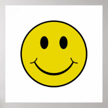Cheeky Smiley Poster